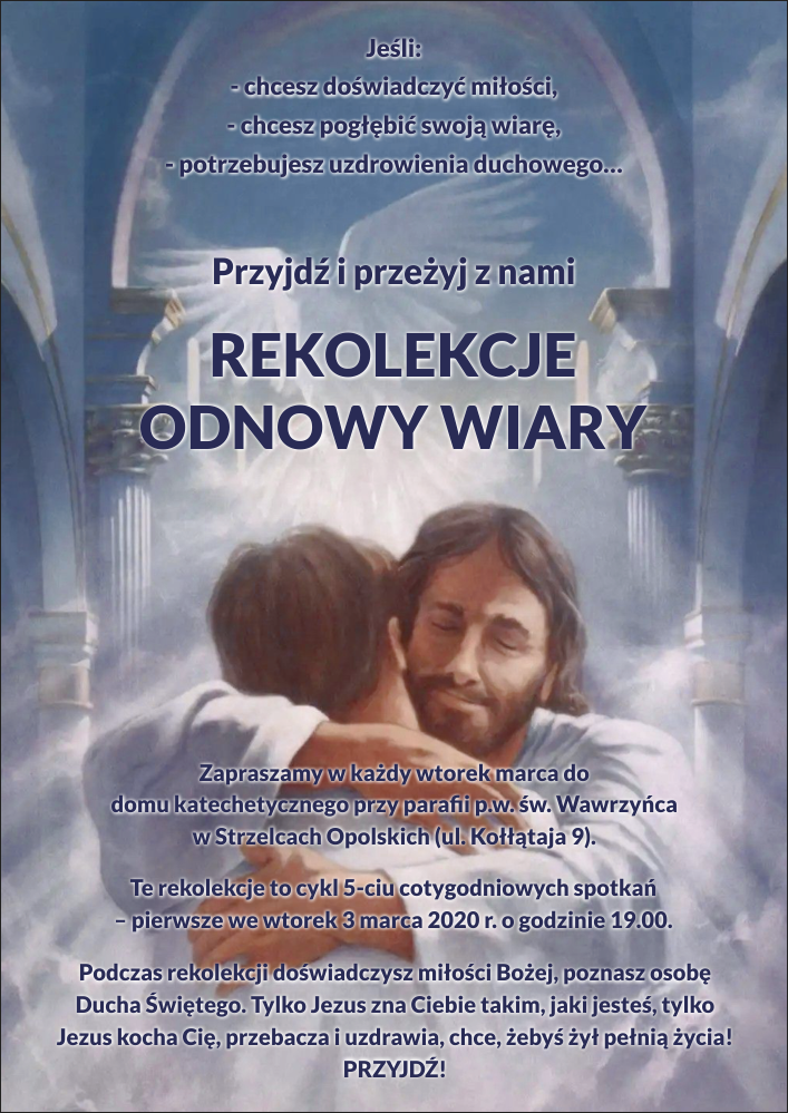 rekolekcje odnowy wyiary
